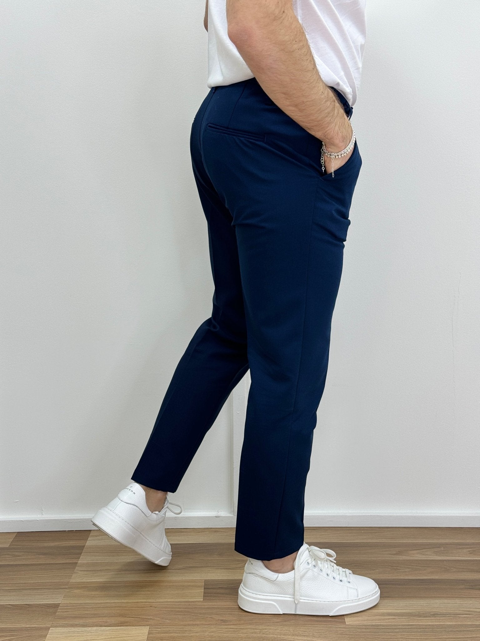 Pantalone Uomo Miller Blu - SEASON LAB