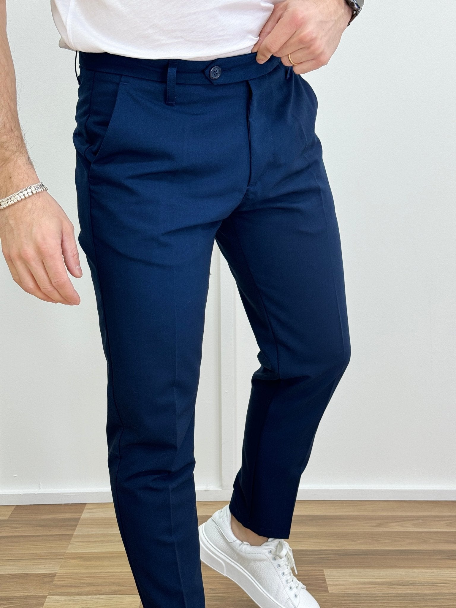 Pantalone Uomo Miller Blu - SEASON LAB