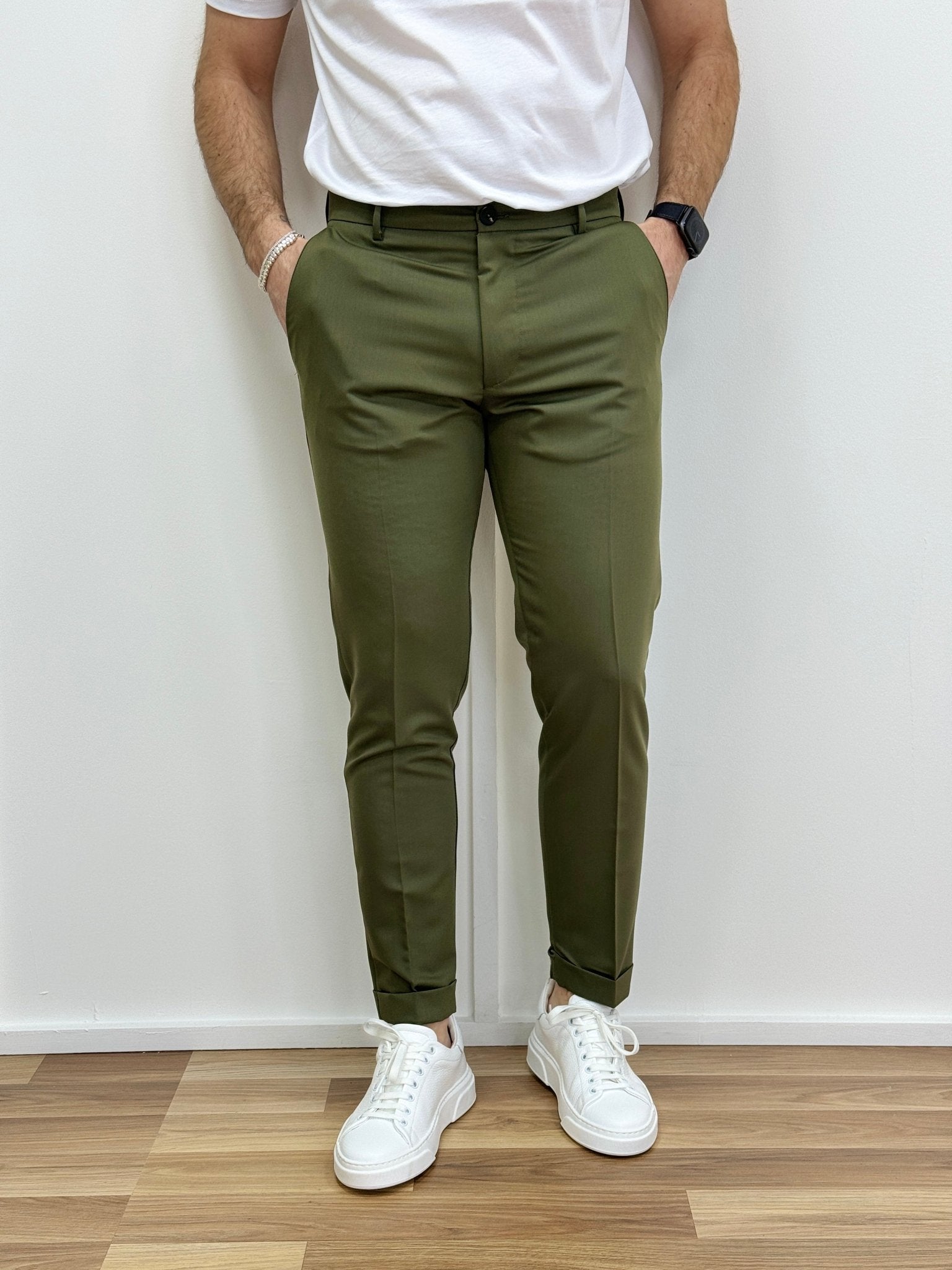 Pantalone Uomo Napoli Verde - SEASON LAB