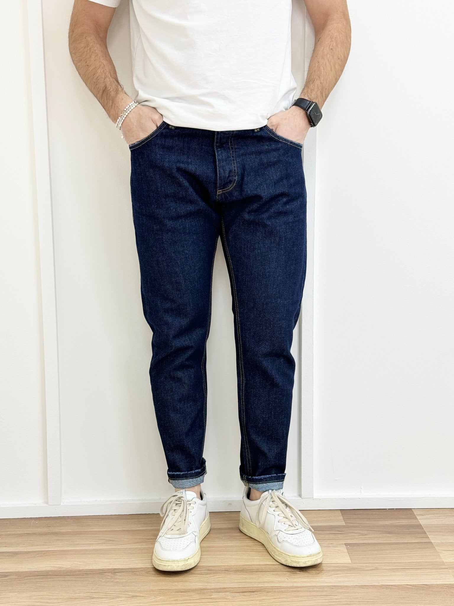 Jeans Uomo Slim Fit Lavaggio Zero - SEASON LAB