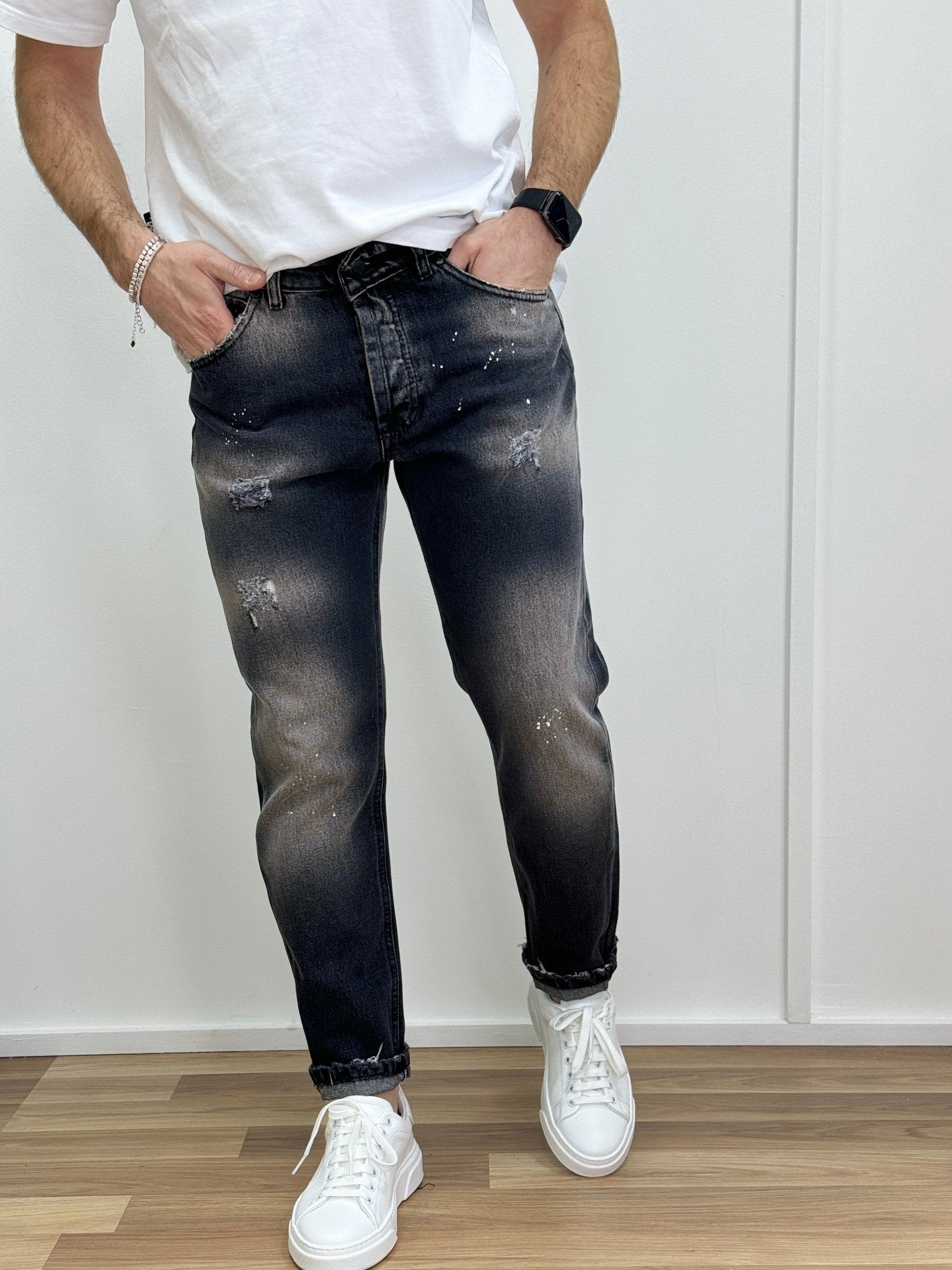 Jeans Uomo Slim Fit V09 - SEASON LAB