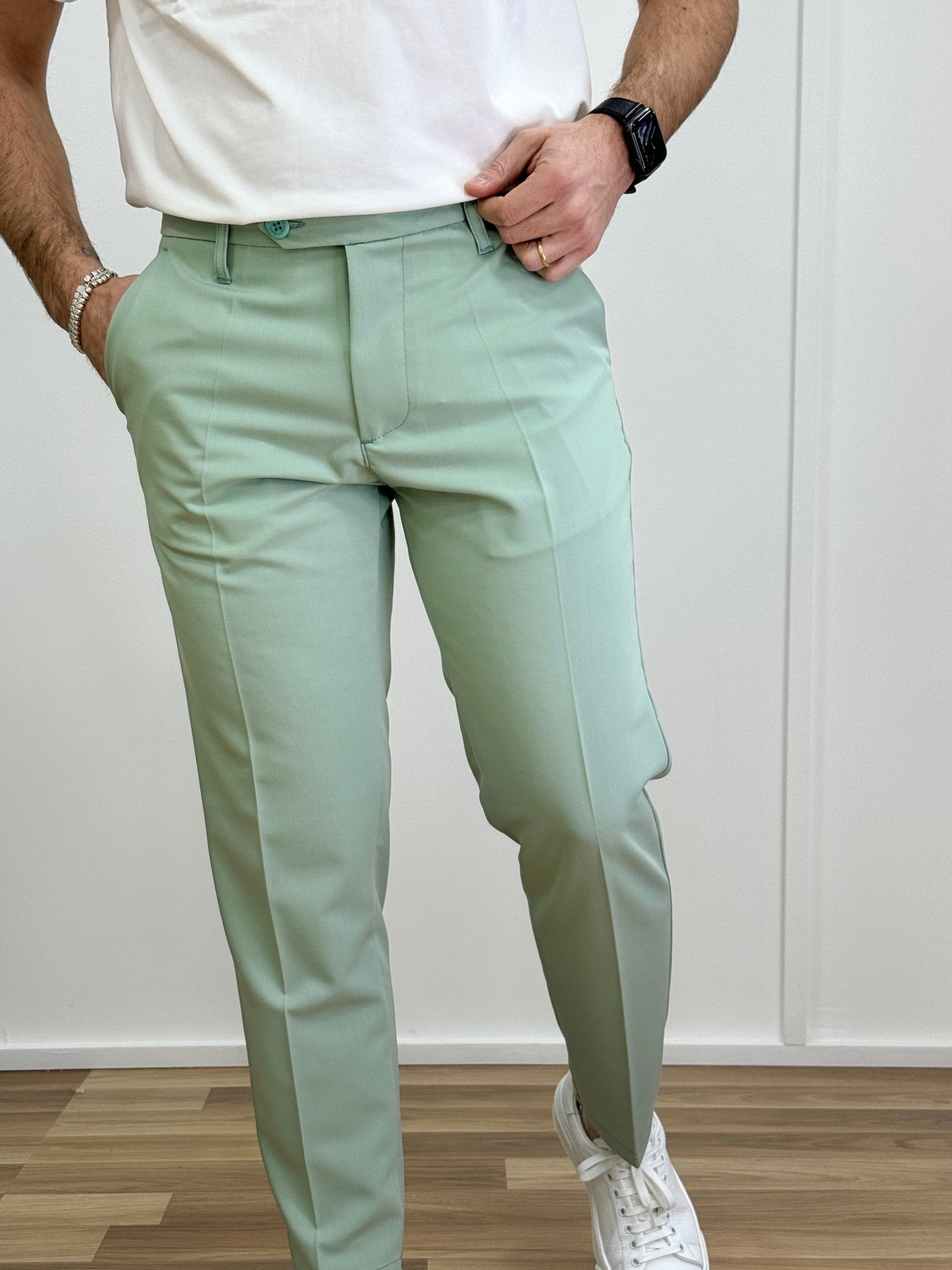Pantalone Uomo Miller Verde - SEASON LAB