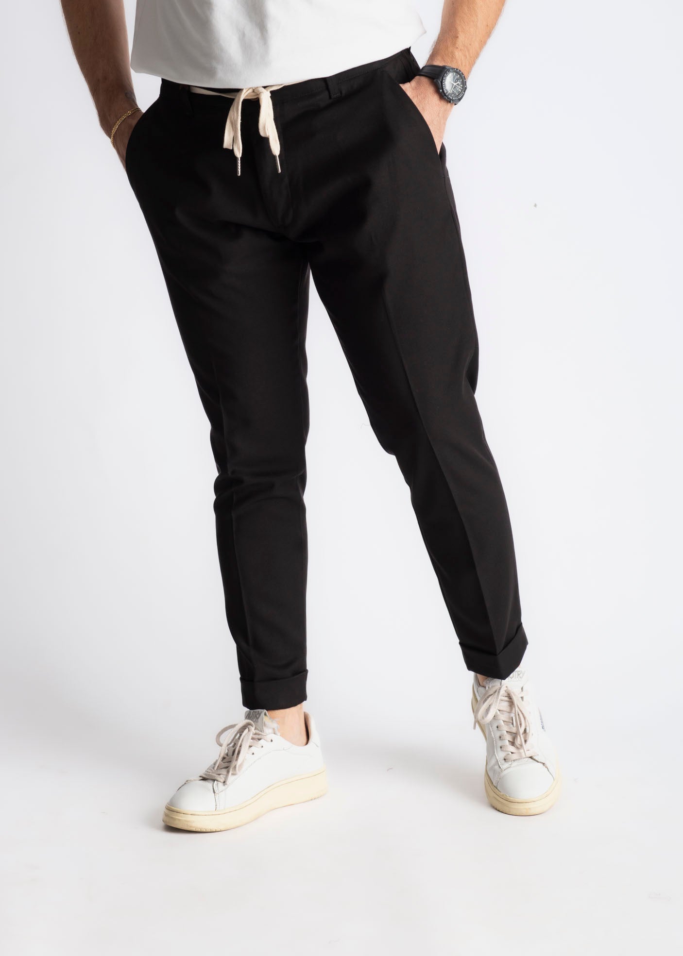 Pantalone Ischia Nero - SEASON LAB